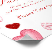 Poster Petits Favoris de Douceur Signe Saint-Valentin Béb (Coin)