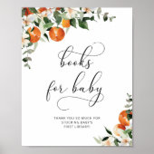 Poster Petits livres d'aquarelle cuite pour bébé (Devant)