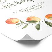 Poster Petits livres d'aquarelle cuite pour bébé (Coin)