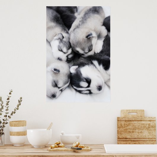 Poster petits marionnettes (Cuisine)