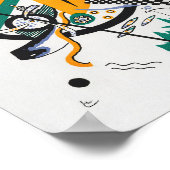 Poster Petits Mondes IV, Abstraits, Wassily Kandinsky (Coin)