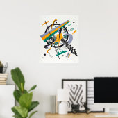 Poster Petits Mondes IV par W. Kandinsky (Bureau à domicile)
