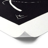 Poster Petits Mondes VII par W. Kandinsky (Coin)
