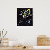 Poster Petits Mondes VII par W. Kandinsky (Cuisine)