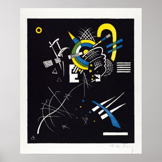 Poster Petits Mondes VII par W. Kandinsky (Devant)