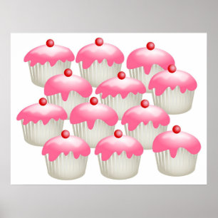 Poster Petits pains de cerise