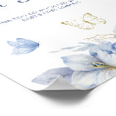 Poster Petits Papillons Livres Pour Baby shower Bébé Garç (Coin)