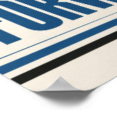 Poster Petits Pas Vous Font Toujours Avancer Typographie (Coin)