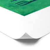 Poster Petits pois avec bols Peinture (Coin)