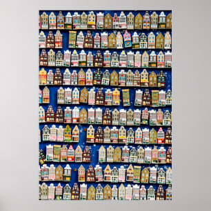 Poster Petits souvenirs et cadeaux hollandais - chaussure