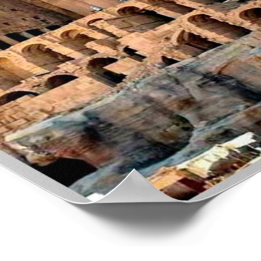 Poster Petra - Jordanie - (Coin)