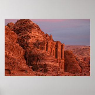 Poster Petra - Le Monastère