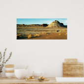 Poster Petrified Forest Desert Arizona Paysage Photo (Cuisine)