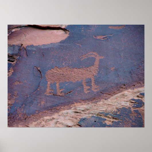 Poster Petroglyphe (Devant)