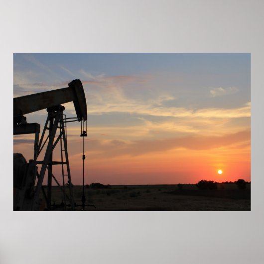 Poster Pétrole (Devant)