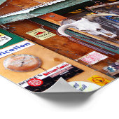 Poster Pétrole et gaz des frontières (Coin)