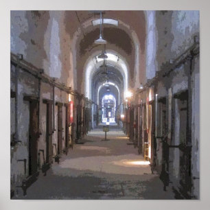 Poster Pétrole pénitentiaire de l'État oriental