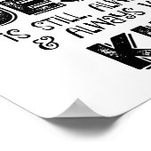 Poster Peu importe qui est président, Jésus est roi (Coin)