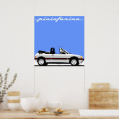 Poster Peugeot 205 CTI (Cuisine)
