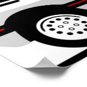 Poster Peugeot 205 CTI (Coin)