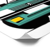 Poster Peugeot 205 GTI (Coin)