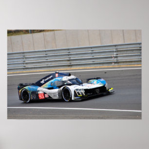 Poster Peugeot 9X8 no93 24 Heures du Mans 2023