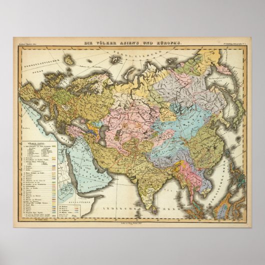 Poster Peuple d'Asie et d'Europe (Devant)