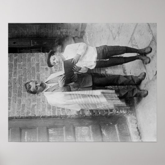 Poster Peuple juif avec Tanakh sur Yom Kippour (Devant)