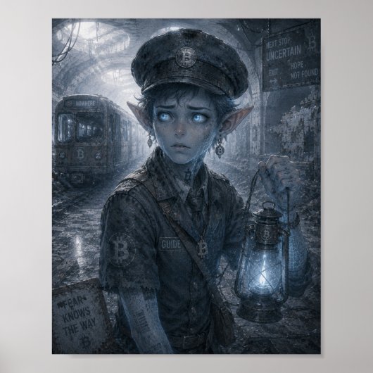 Poster Peur / Conducteur / Métro (Devant)