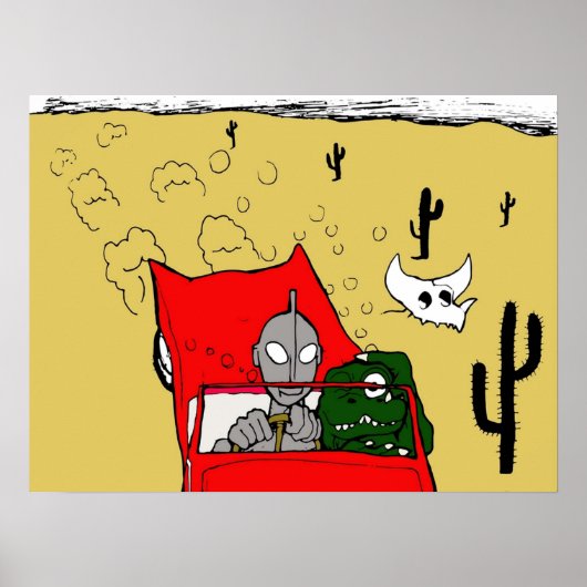 Poster Peur et Détente avec Godzilla (Devant)