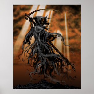 Poster Peur La Faucheuse