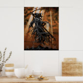 Poster Peur L'Affiche De La Faucheuse (Cuisine)