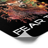 Poster Peur Le Basket-Ball De Cerfs 1 (Coin)