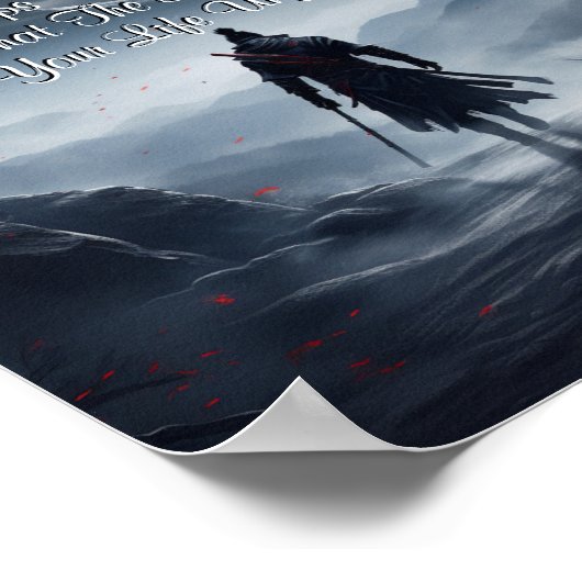 Poster Peut Changer Le Texte, Fantasy Inspirational Warri (Coin)