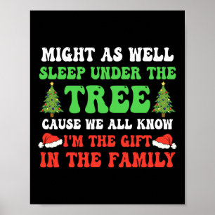 Poster Peut-être aussi bien dormir sous les arbres enfant