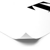 Poster Peut-être trop tard Squelette (Coin)