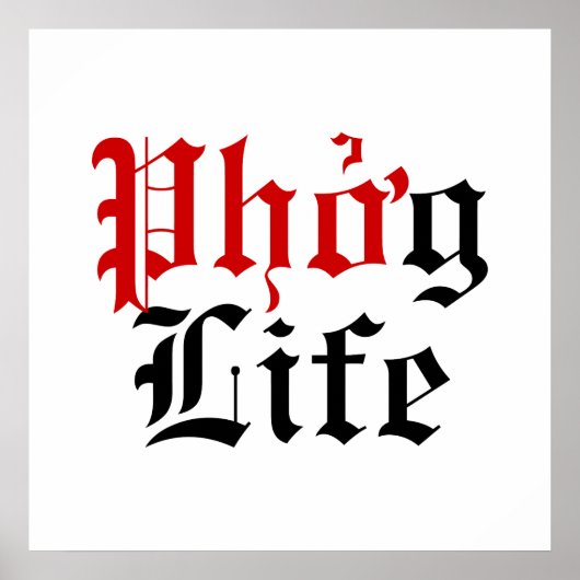 Poster Phở g Life (Devant)