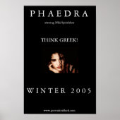 Poster Phaedra (Devant)