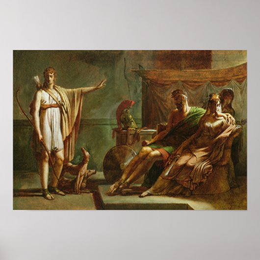 Poster Phaedra et Hippolytus, 1802 (Devant)