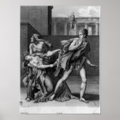 Poster Phaedra, Oenone et Hippolytus (Devant)