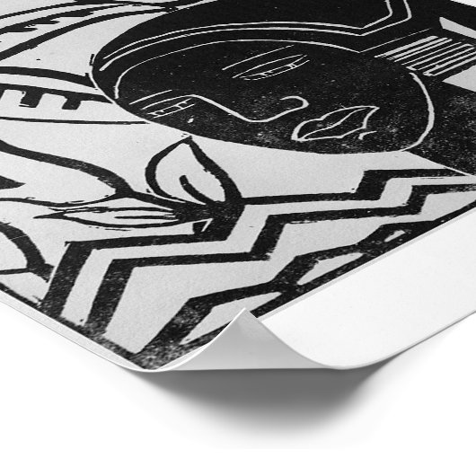 Poster Phantasy africain (Coin)