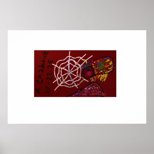 Poster Pharaon Araignée Féminin (Devant)