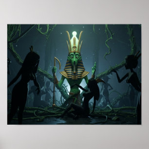 Poster Pharaon de la Jungle