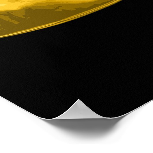 Poster Pharaon d'Égypte dorée (Coin)