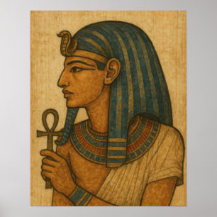 Poster Pharaon égyptien