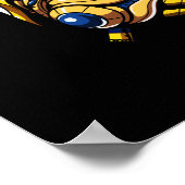 Poster Pharaon égyptien Toutankhamon Roi Tut (Coin)