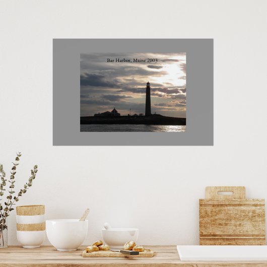 Poster Phare (Cuisine)