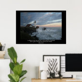 Poster Phare, à la recherche de l'espoir! (Bureau à domicile)