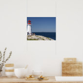 Poster Phare à Peggy's Cove, Nouvelle-Écosse, Canada. (Cuisine)