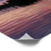 Poster Phare au coucher du soleil I (Coin)